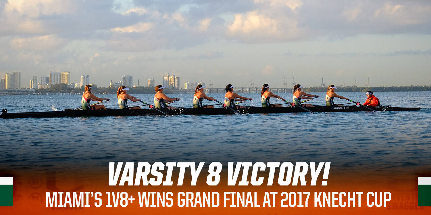 Miami Varsity 8 Wins at Knecht Cup