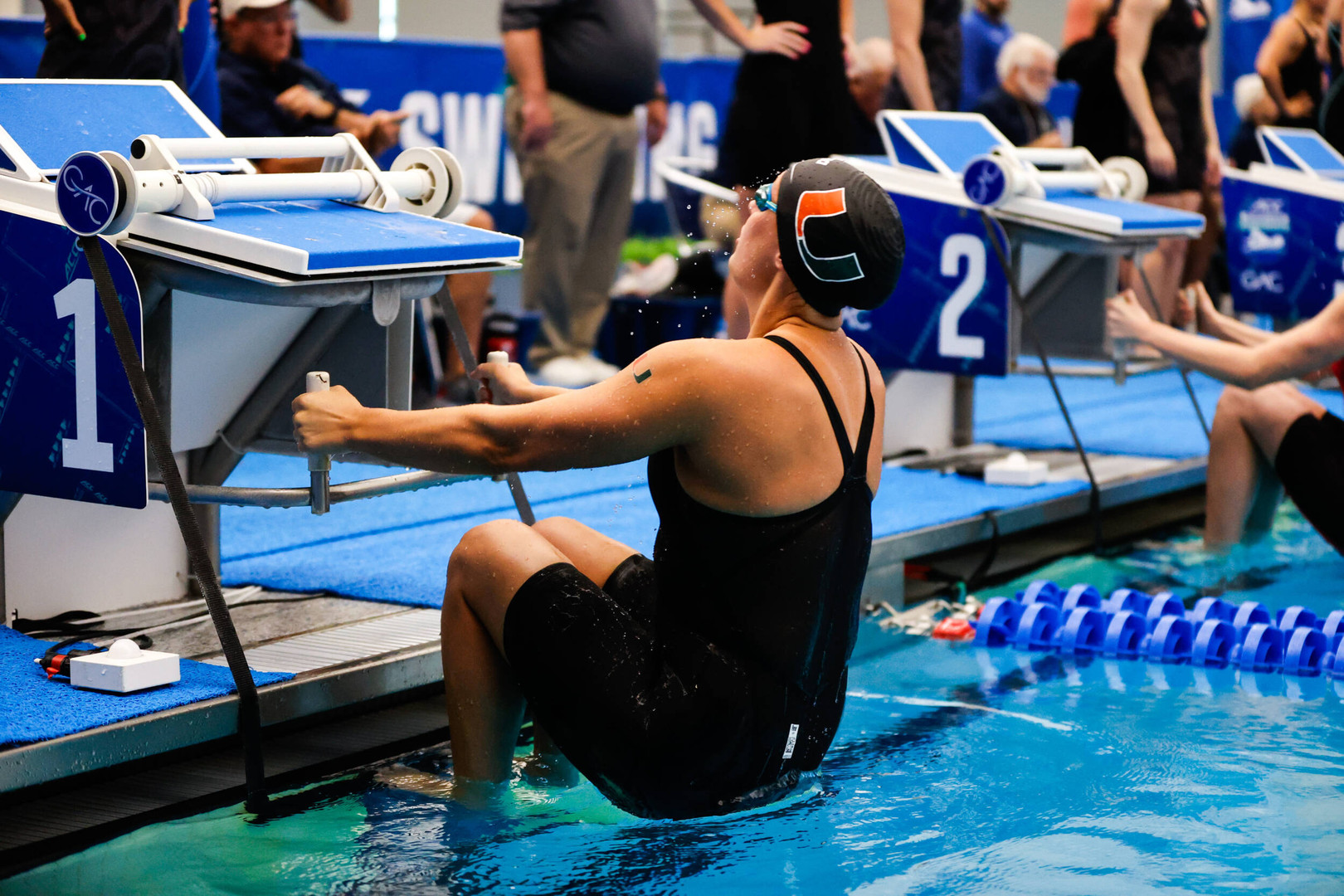 Swimming Sets School Mark, Farouk Takes Silver