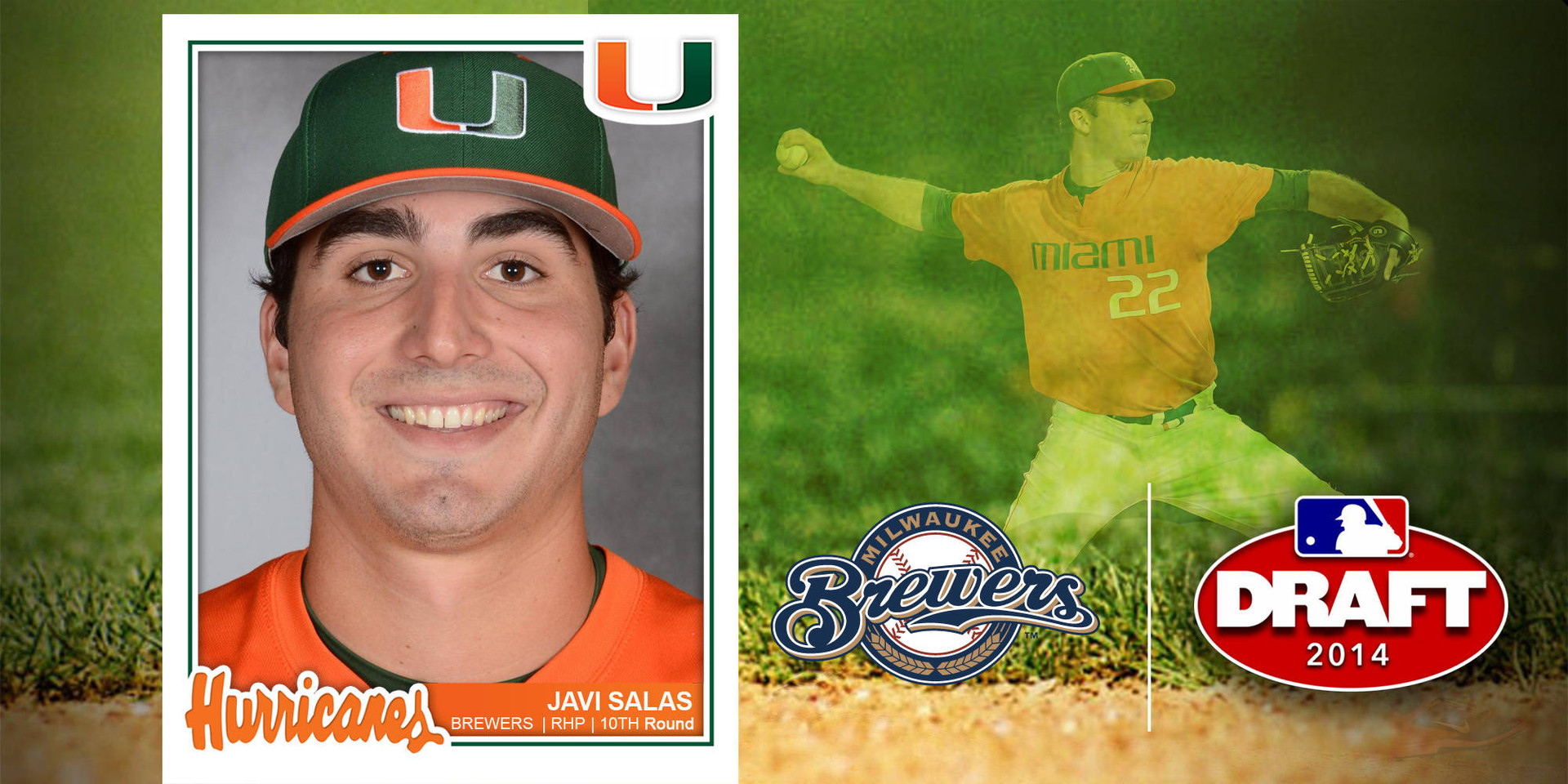 Salas Drafted by Milwaukee in 10th Round