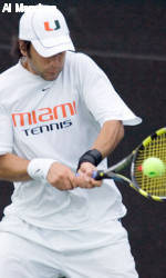 Men's Tennis Faces Clemson in ACC Home Opener