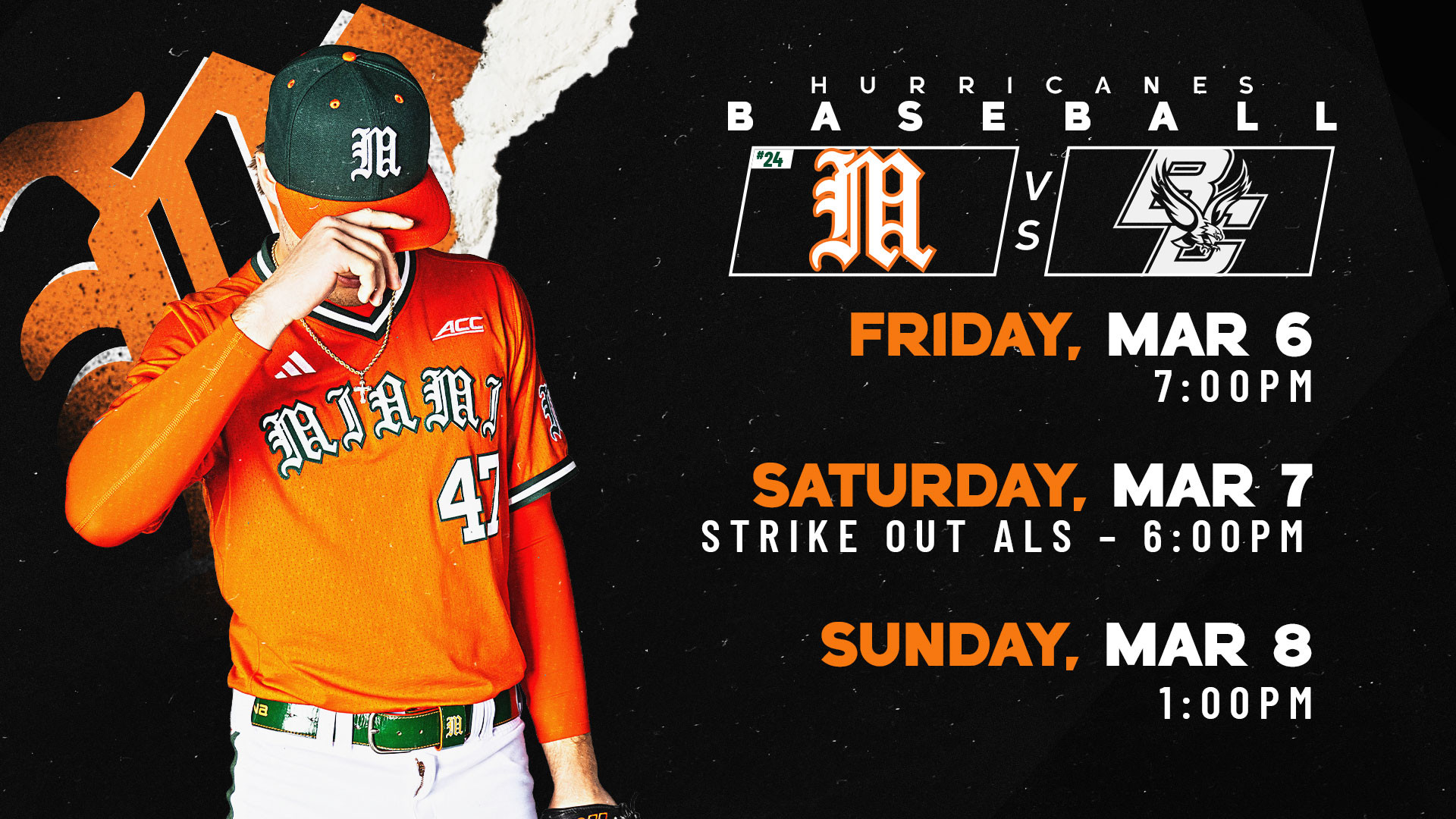 This Weekend, Baseball vs. Boston College