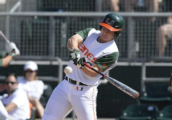Miami vs. Boston College (March 9, 2014) - Game Three. Photo by Richard Lewis.