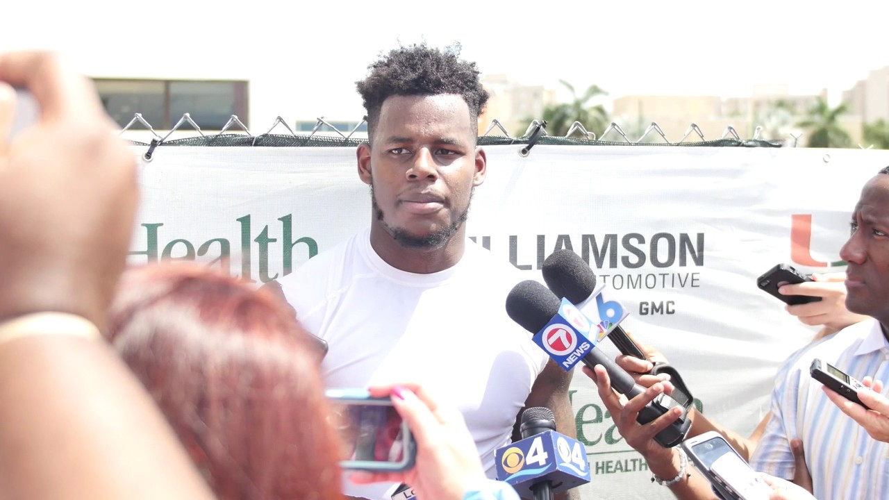 Christopher Herndon | Post Practice Interview | 8.1.17