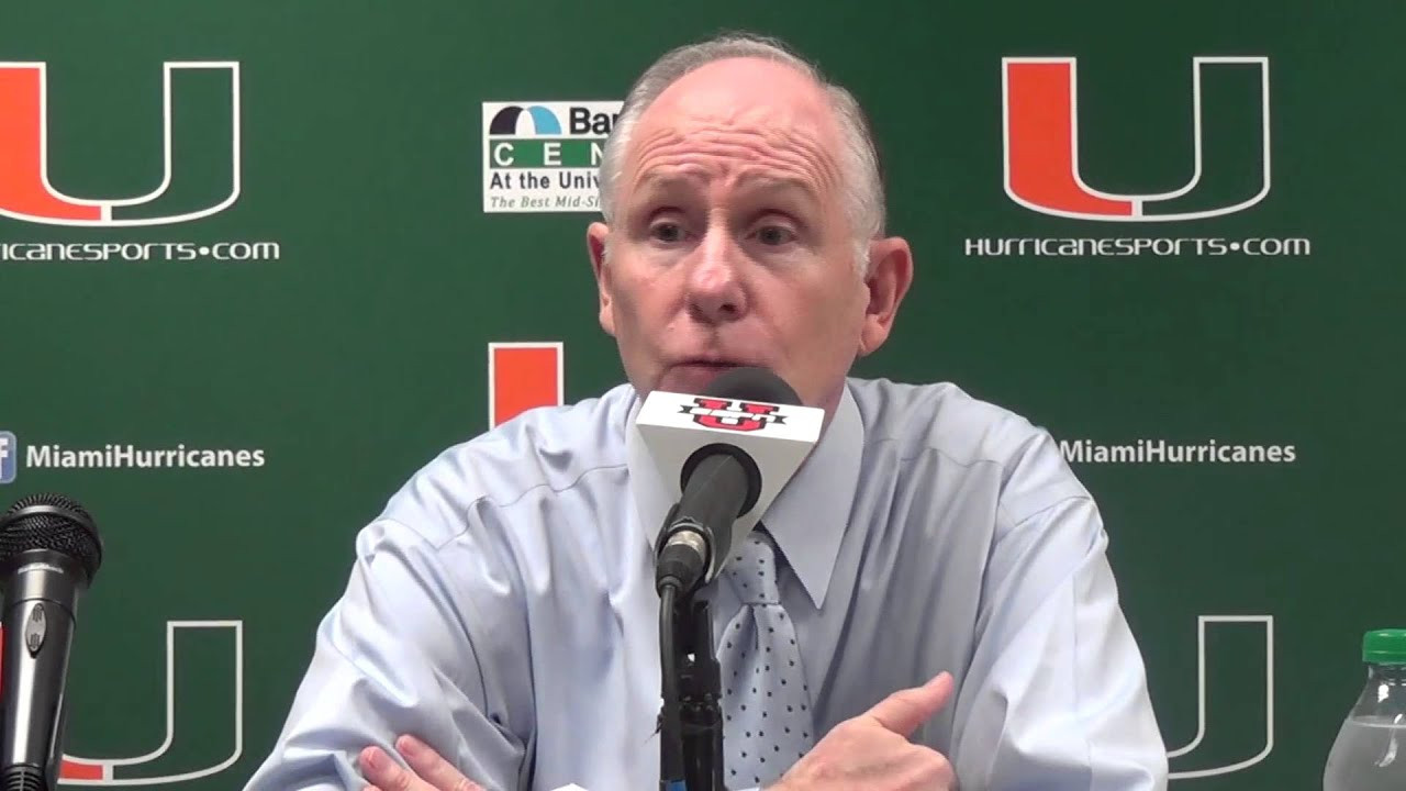 Coach Jim Larranaga Postgame - Dec. 8, 2013
