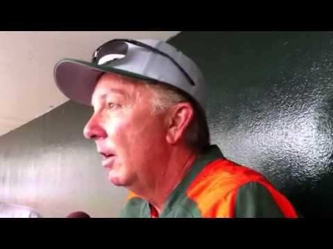 UM baseball Jim Morris - 10/14/2010 pt 1