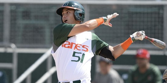 Miami vs. Boston College (March 9, 2014) - Game Three. Photo by Richard Lewis.