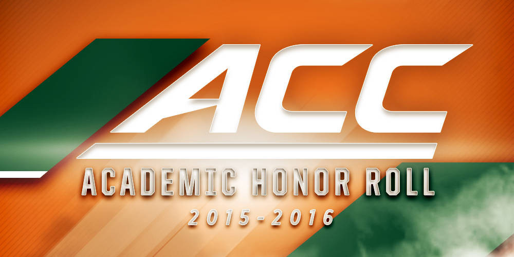 Over 100 Canes Named to ACC Academic Honor Roll