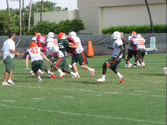 Hurricanes Football Practice (3) - 08/08/11