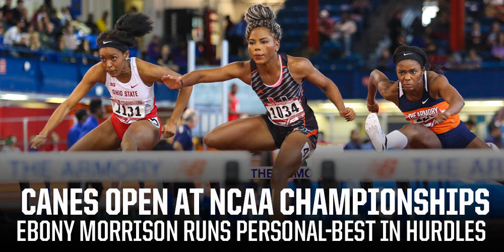 Five Canes Compete on Day 1 of NCAAs