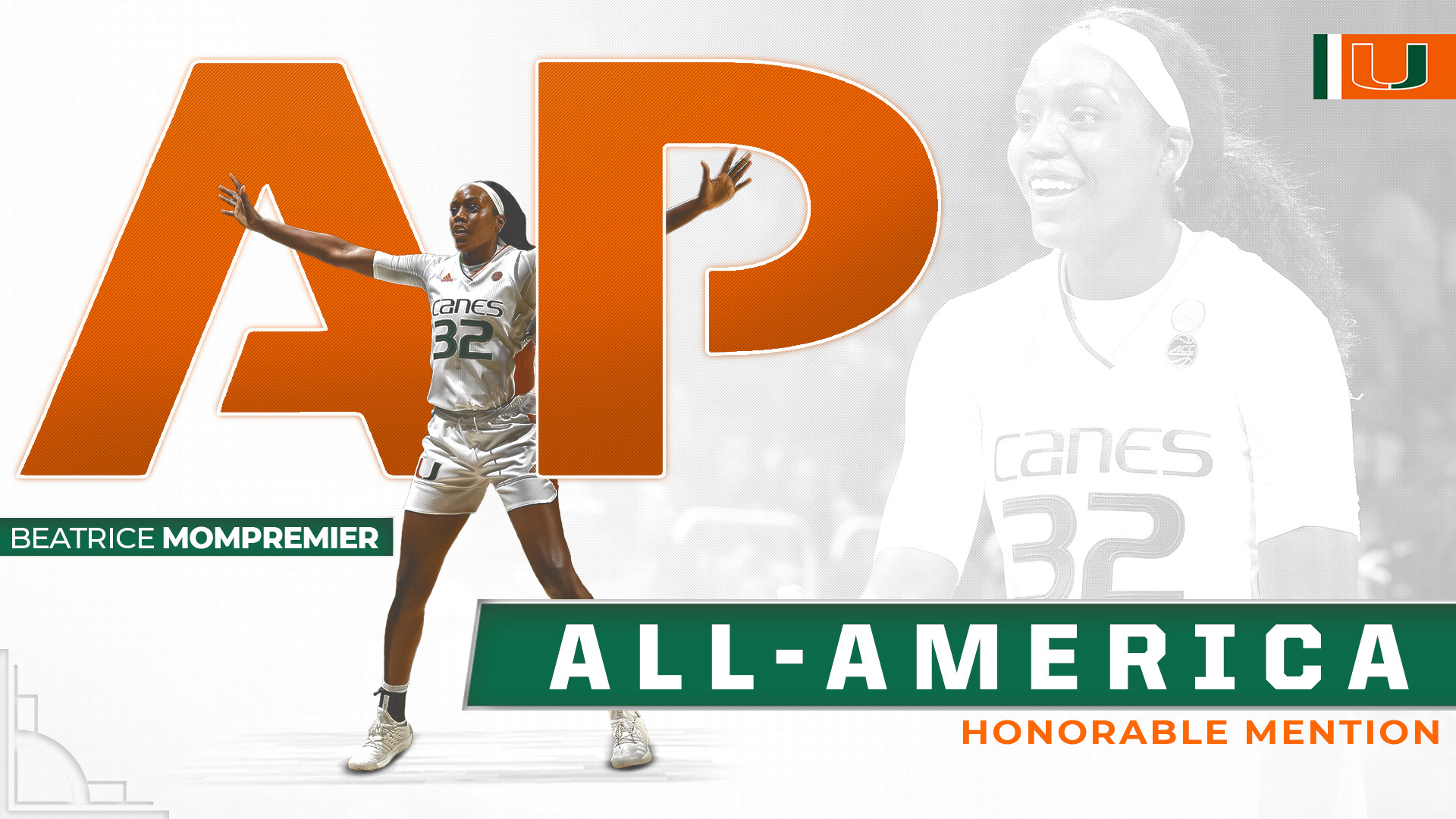 Mompremier Named AP All-America Honorable Mention