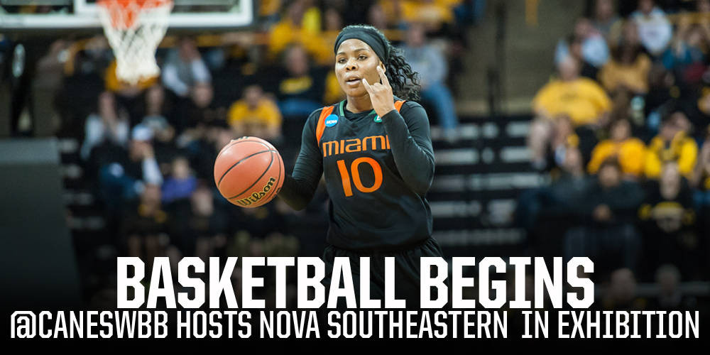 @CanesWBB to Face NSU in Exhibition Game
