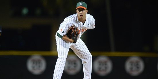 Miami vs. Maine - Game One (Feb. 14, 2014). Photo by JC Ridley.