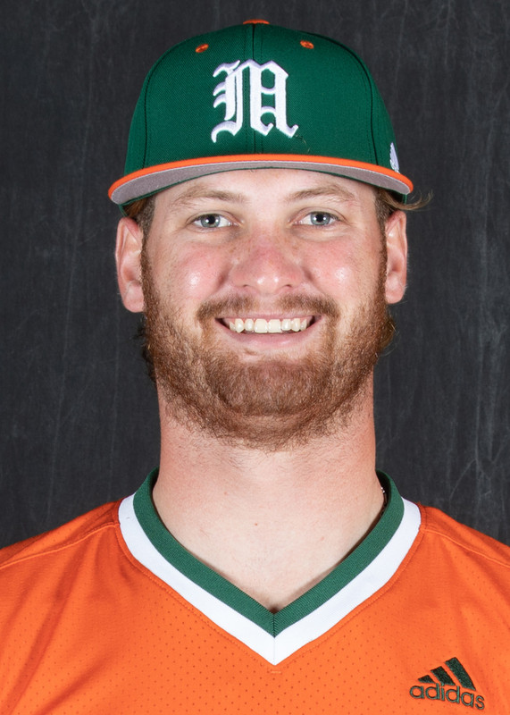 JP Gates - Baseball - University of Miami Athletics