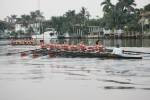 Women's Rowing Showed Speed at the Rivanna Romp