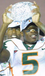 UM Honoring Past Champions at Sun Life Stadium on Oct. 27