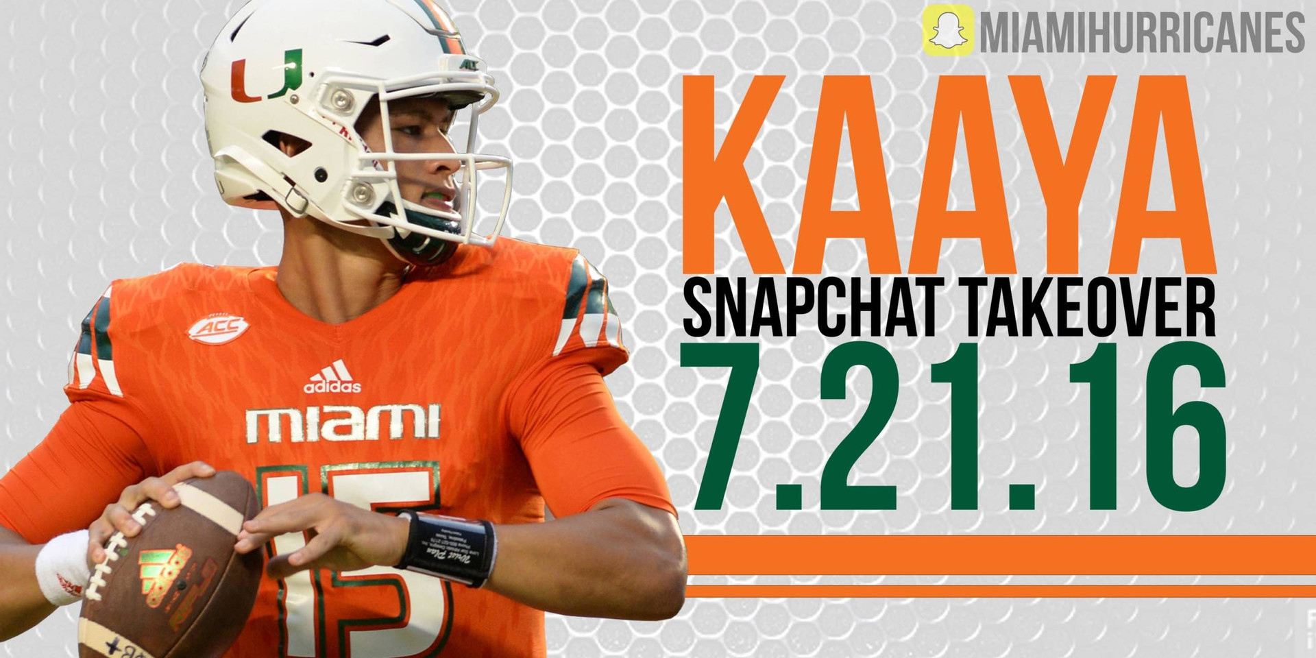 Brad Kaaya To Take Over MiamiHurricanes On Snapchat
