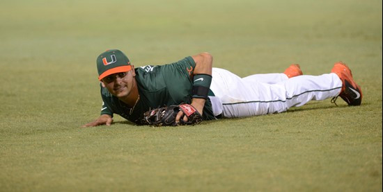 Miami vs. Florida (Feb. 22, 2014) - Game Two. Photo by JC Ridley.
