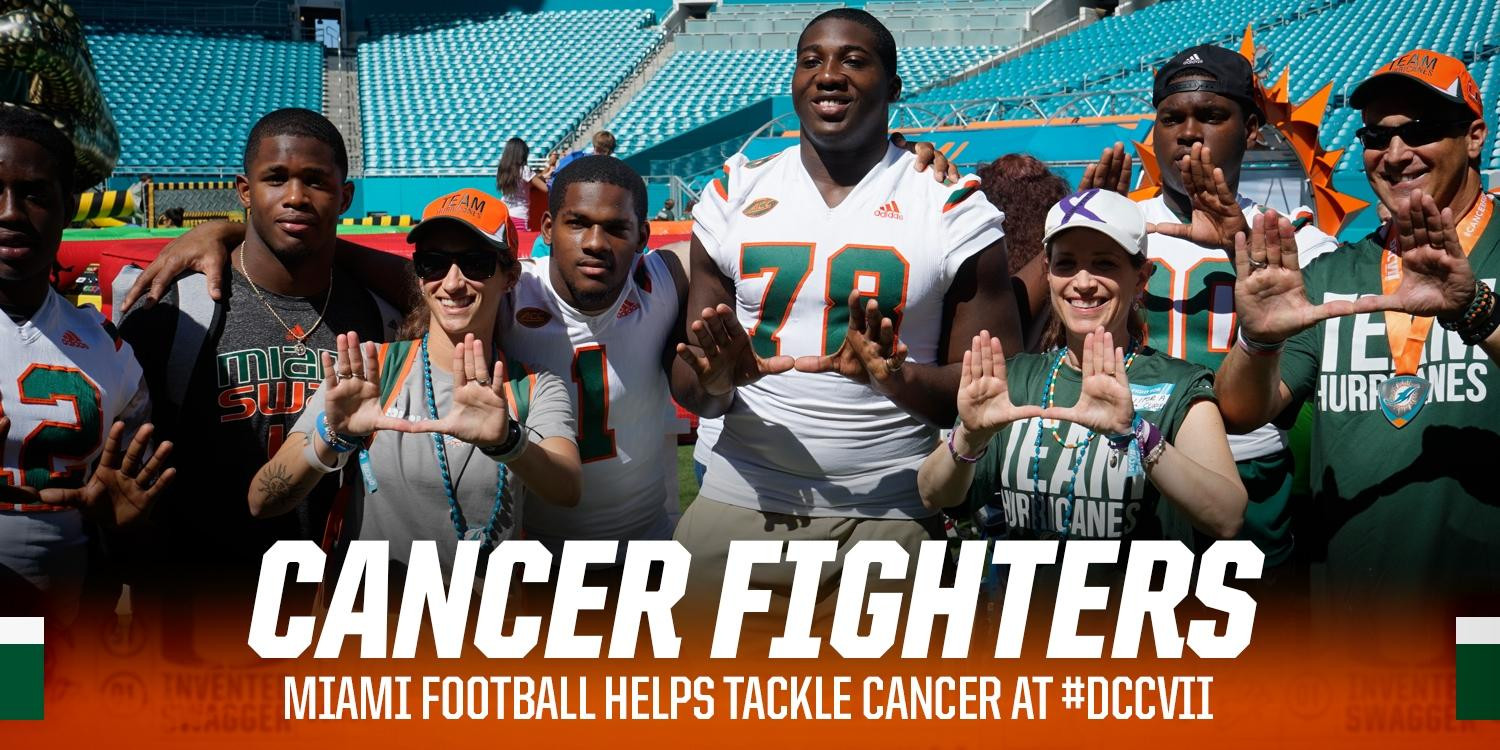 Canes Help Fight Cancer at #DCCVII