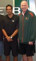 Heat's Spoelstra & Fizdale Visit UM Coaches