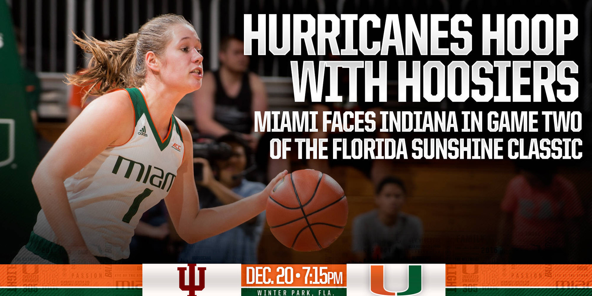 @CanesWBB Faces Indiana in Florida Sunshine Classic