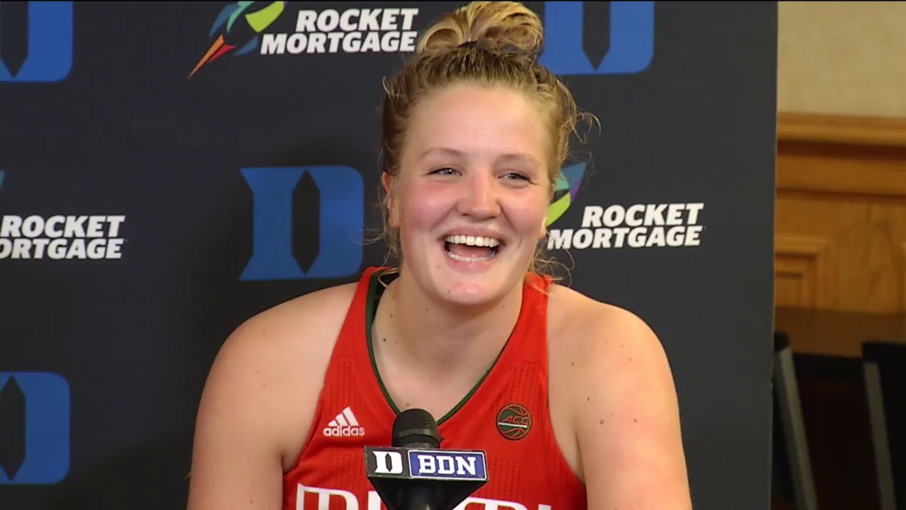 Katie Meier & Emese Hof | Postgame Presser vs. Duke | 1.17.19