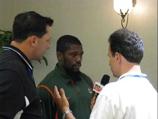 Randy Phillips at the 2009 ACC Football Kickoff