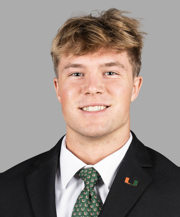 Gavin Krug - Football - University of Miami Athletics