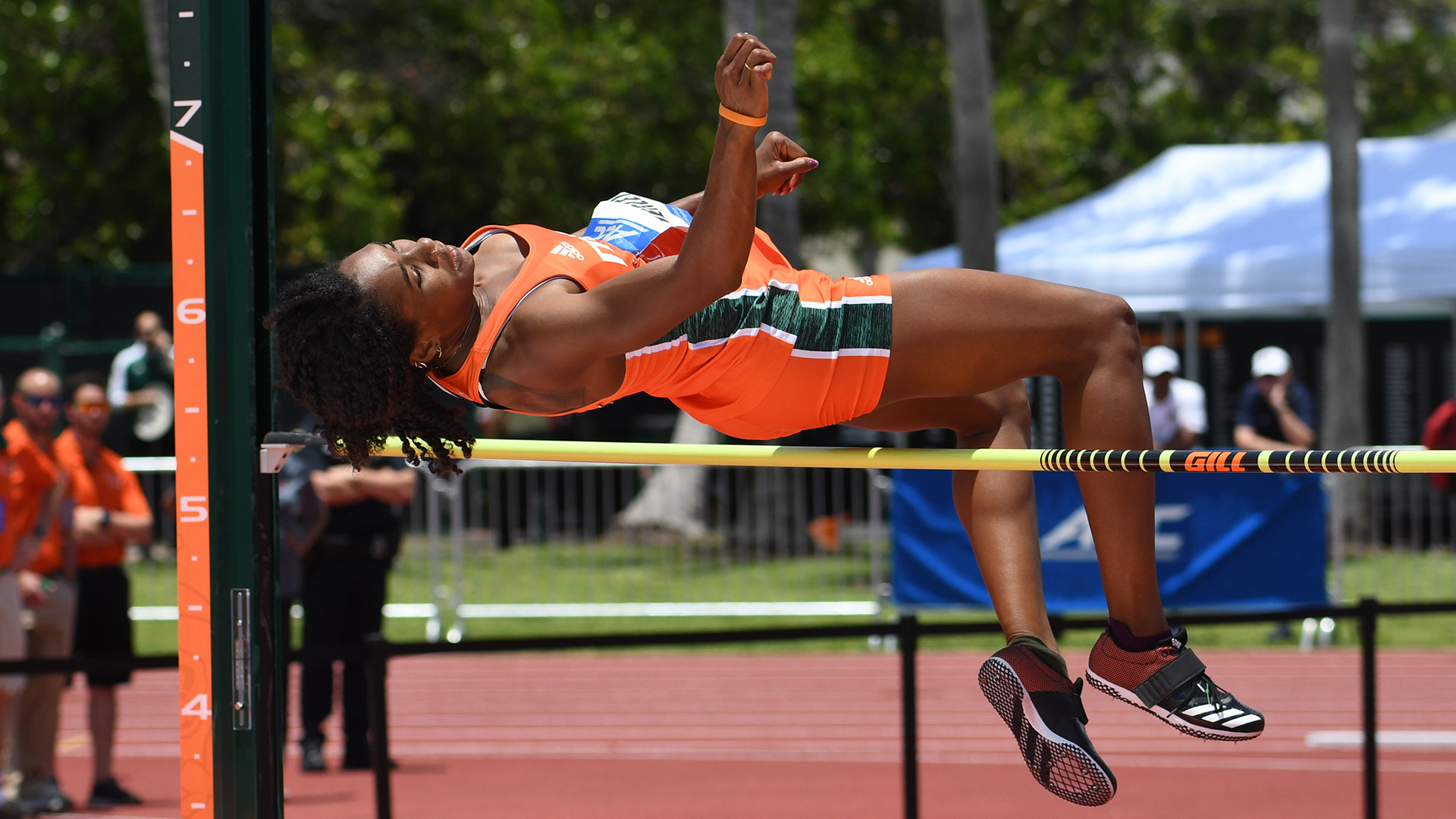 Atherley Wins High Jump at ACC Championships