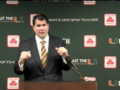2/2/11 - Al Golden speaking to the media about National Signing Day