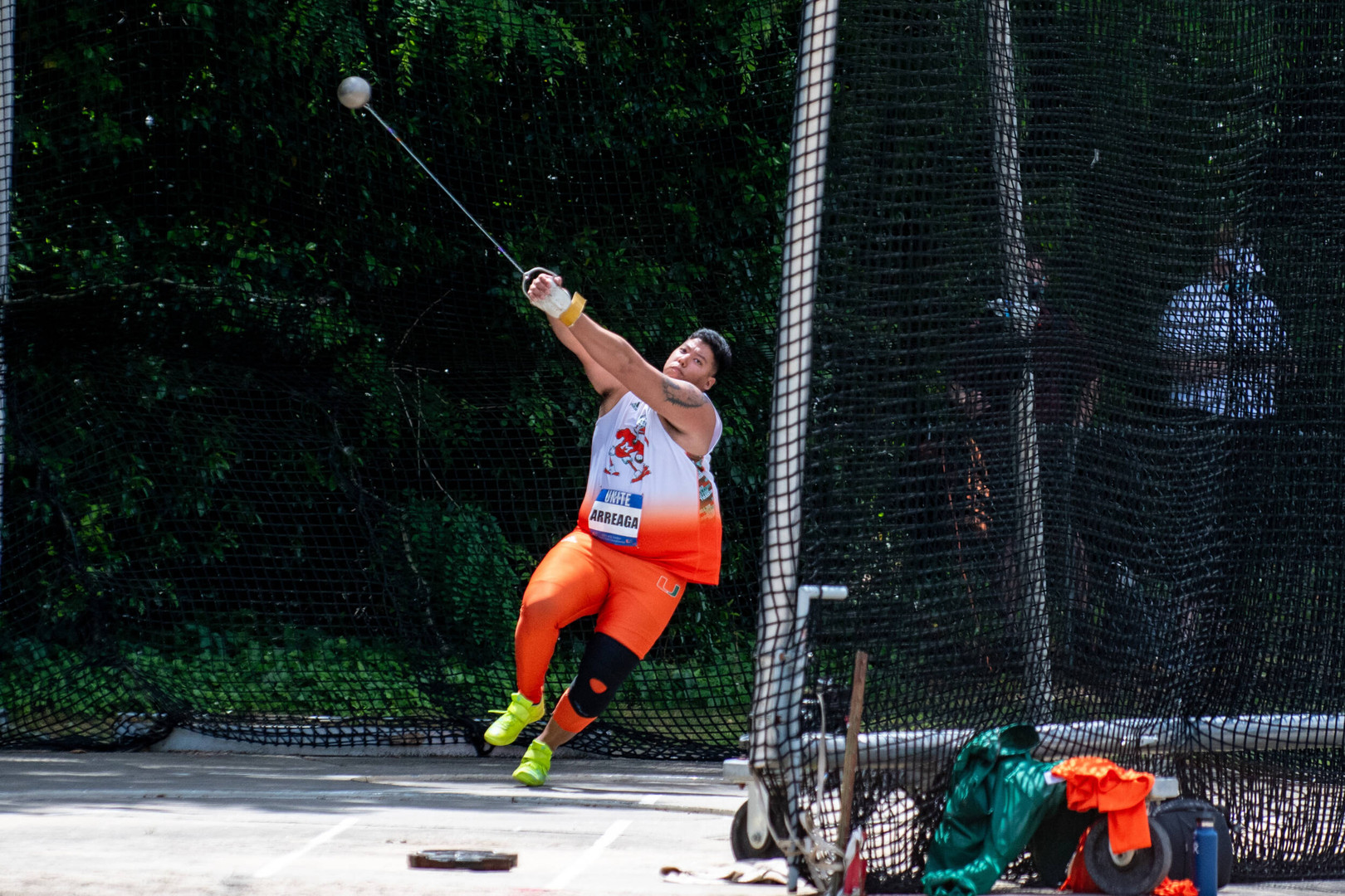 Arreaga Finishes Second At ACC Outdoor Championships