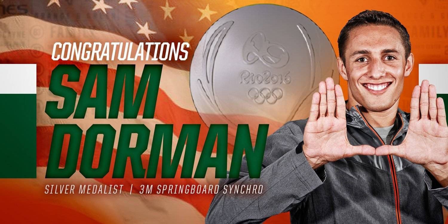 Dorman Earns Silver Medal for Team USA in 3M Synchro