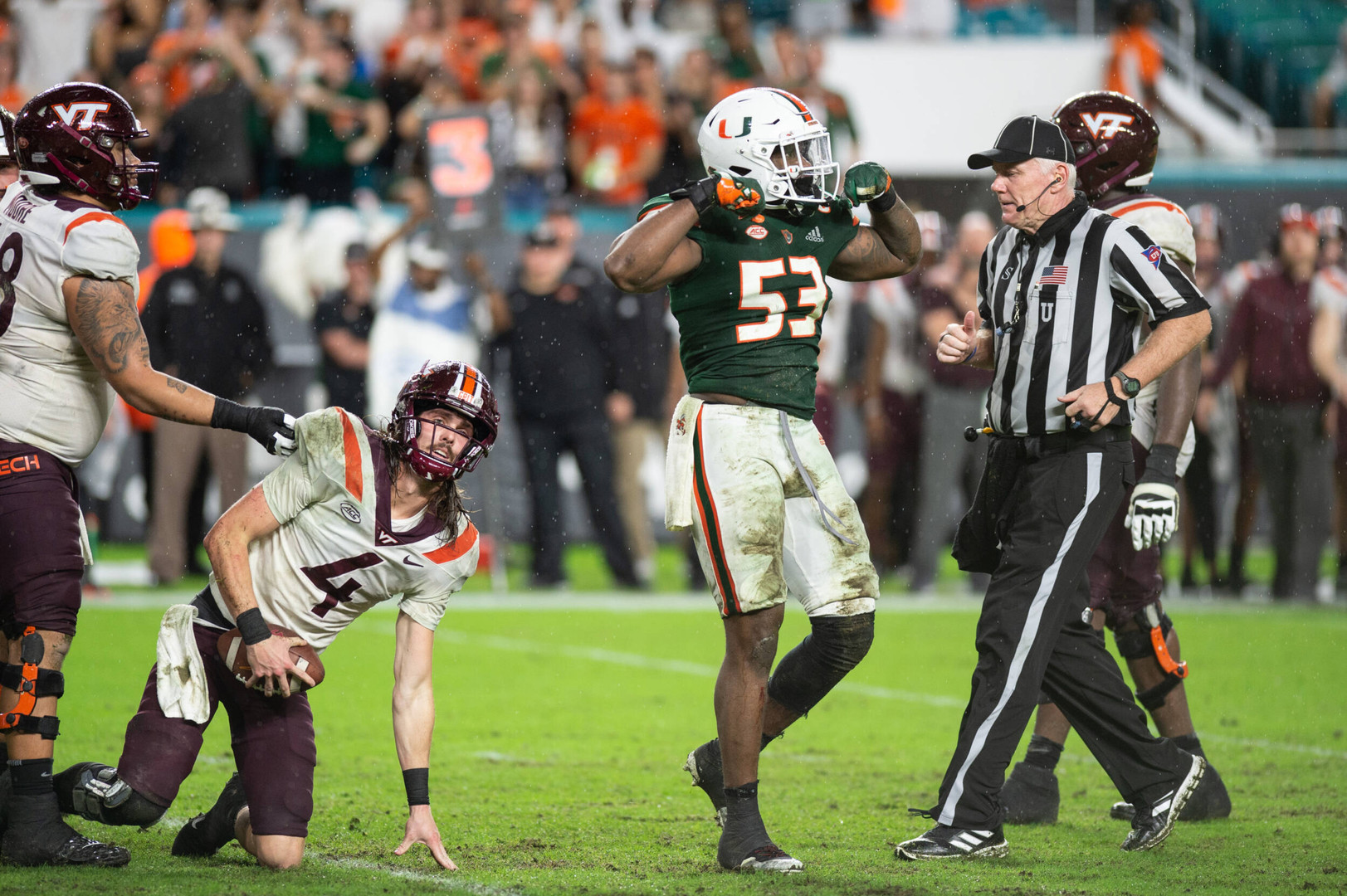 Photo Gallery: Canes Football vs. Virginia Tech