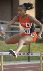 Ti'erra Brown National Runner-Up in 400m Hurdles