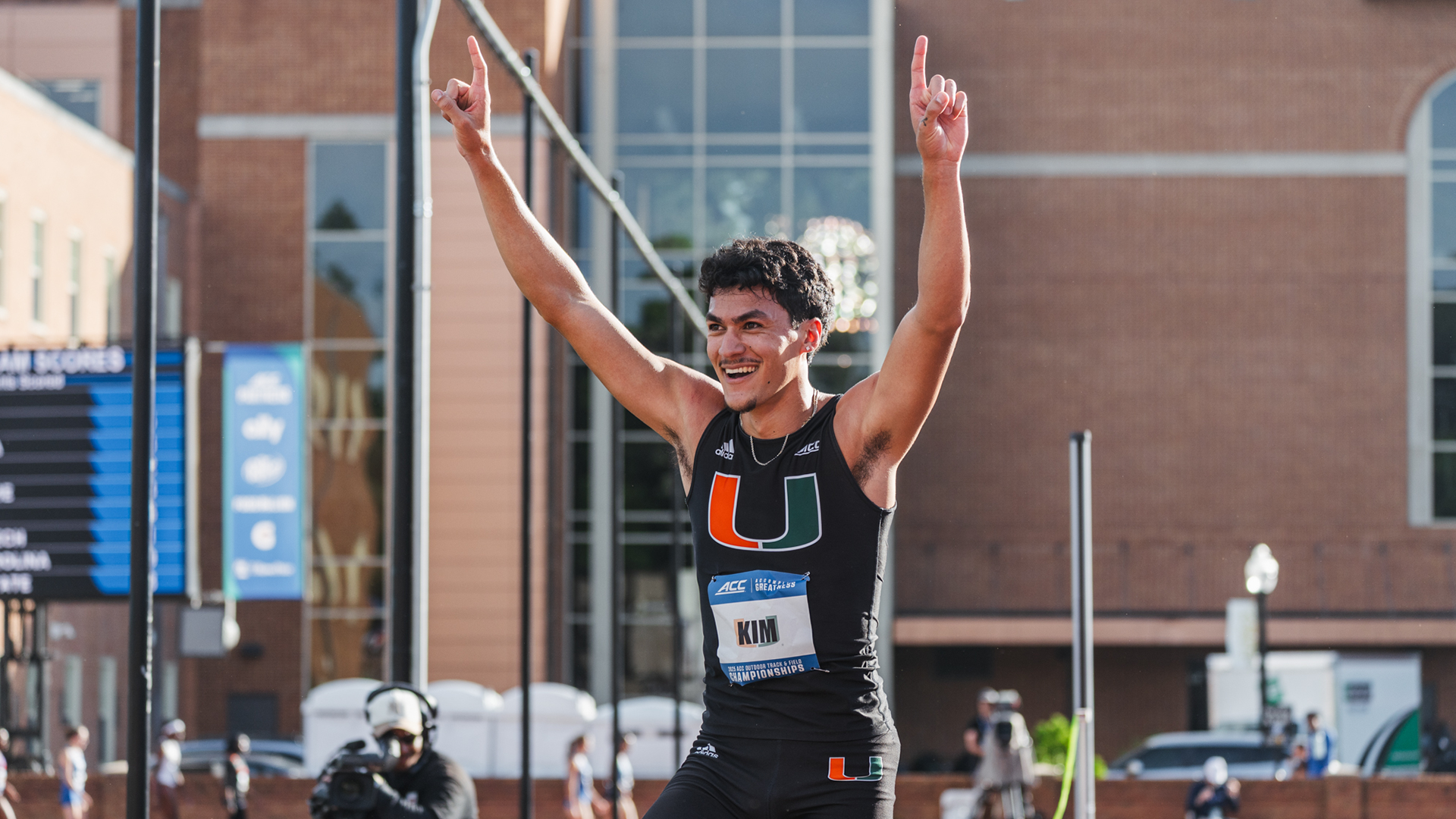Kim, Hebron Win Gold at ACC Championships
