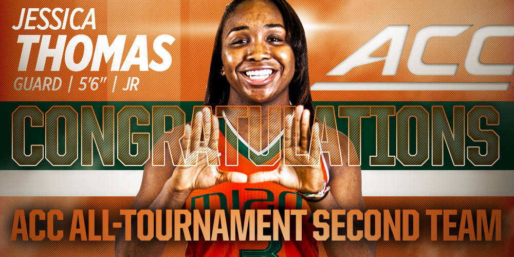 Thomas on ACC All-Tournament Second Team