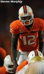 Miami's Jacory Harris Earns Second ACC Weekly Honor