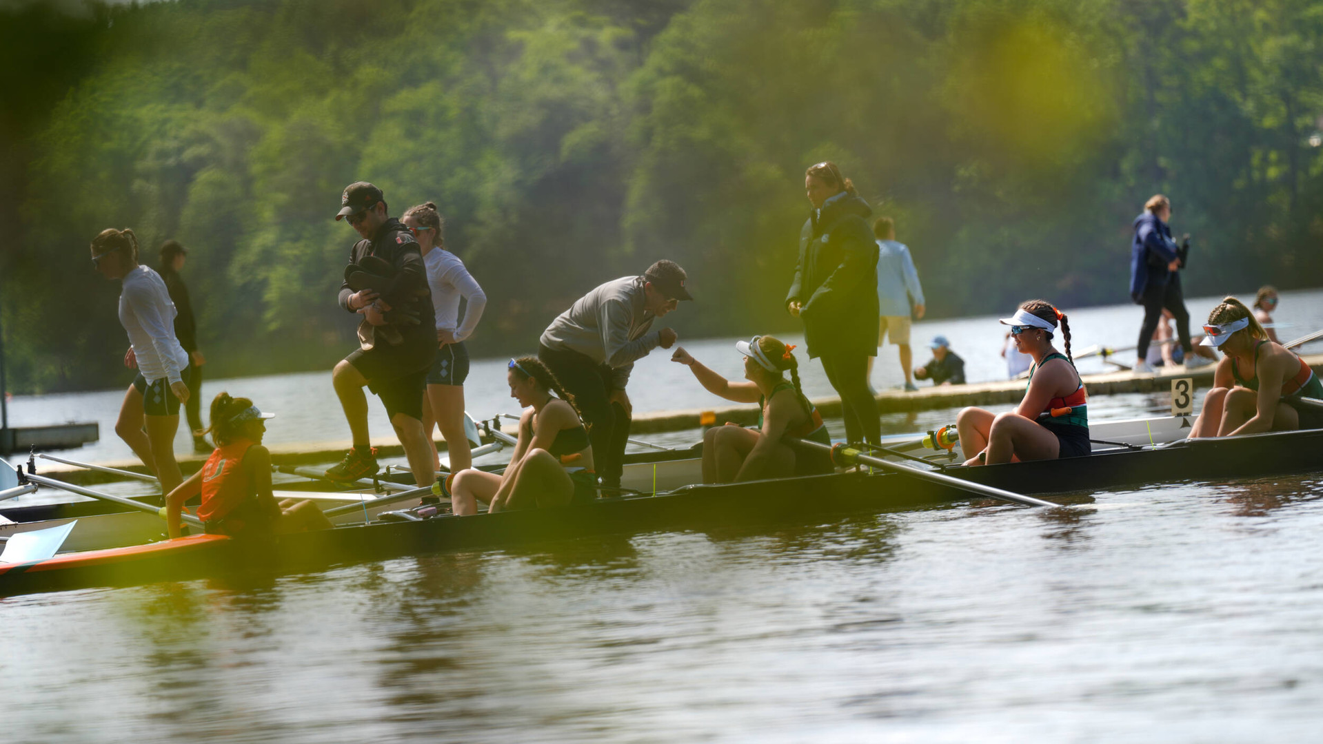 Seven Top Three Times Turned in on First Day at Lake Wheeler
