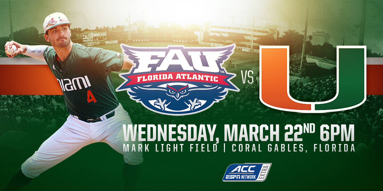 Miami Set to Host Owls Wednesday at The Light