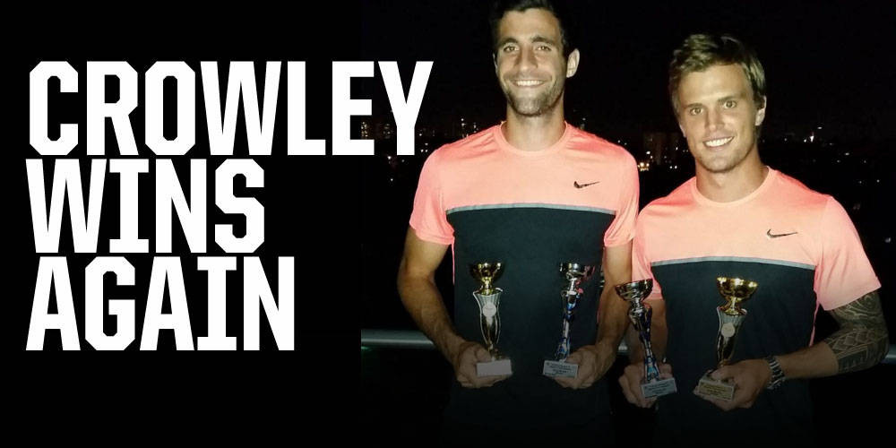 Crowley Wins Again, Posts Career High Ranking