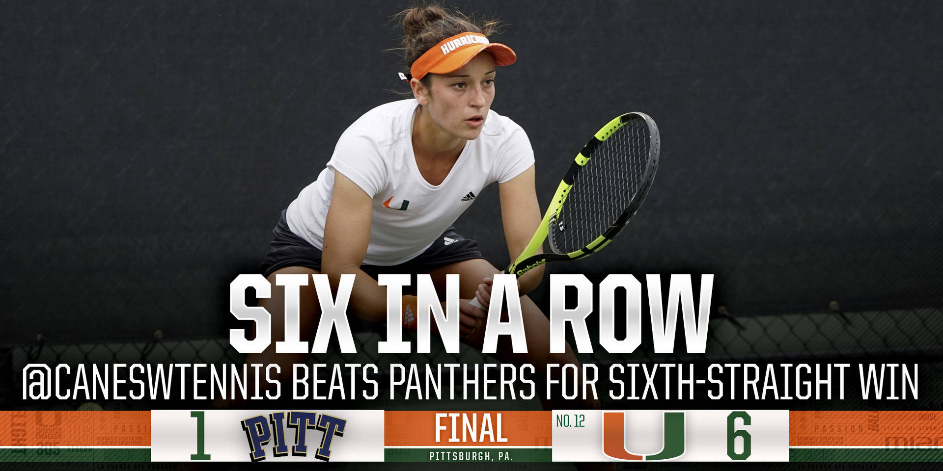 No. 12 @CanesWTennis Extends Winning Streak