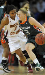 No. 10 Canes Overpower Boston College, 88-57