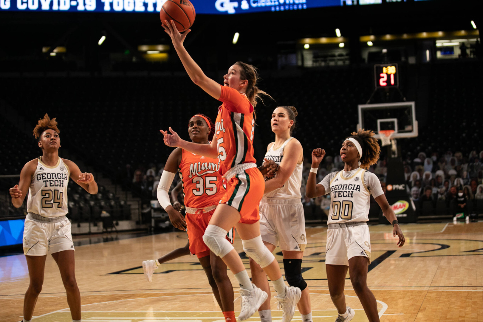 Miami Faces 67-56 Defeat at Georgia Tech