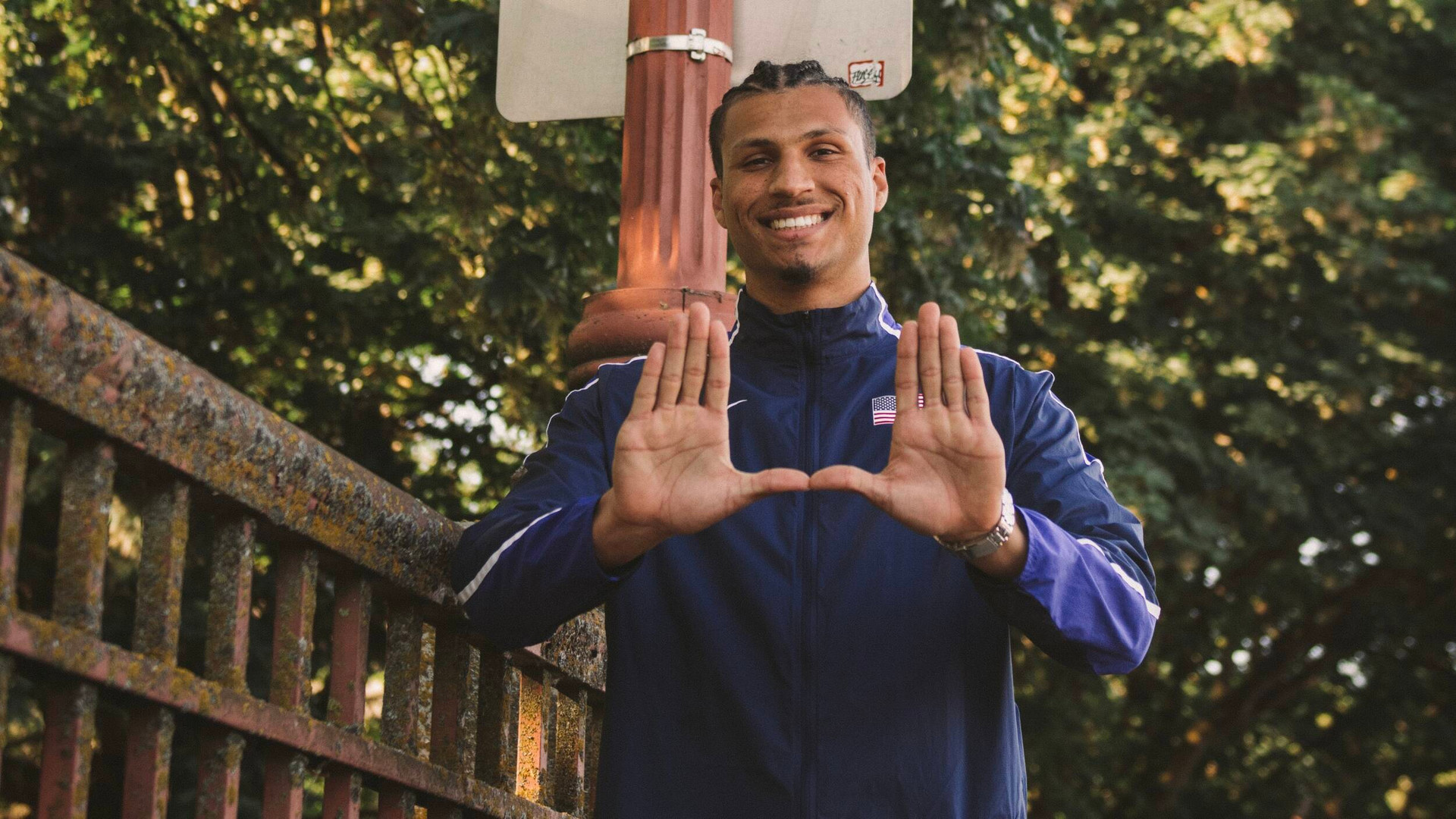 Holmes Competes in High Jump at USA Trials