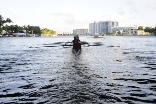Miami rowing is on the move and leaving a trail behind it.