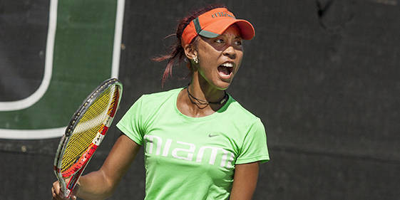 W. Tennis Sweeps No. 19 Georgia Tech, 7-0