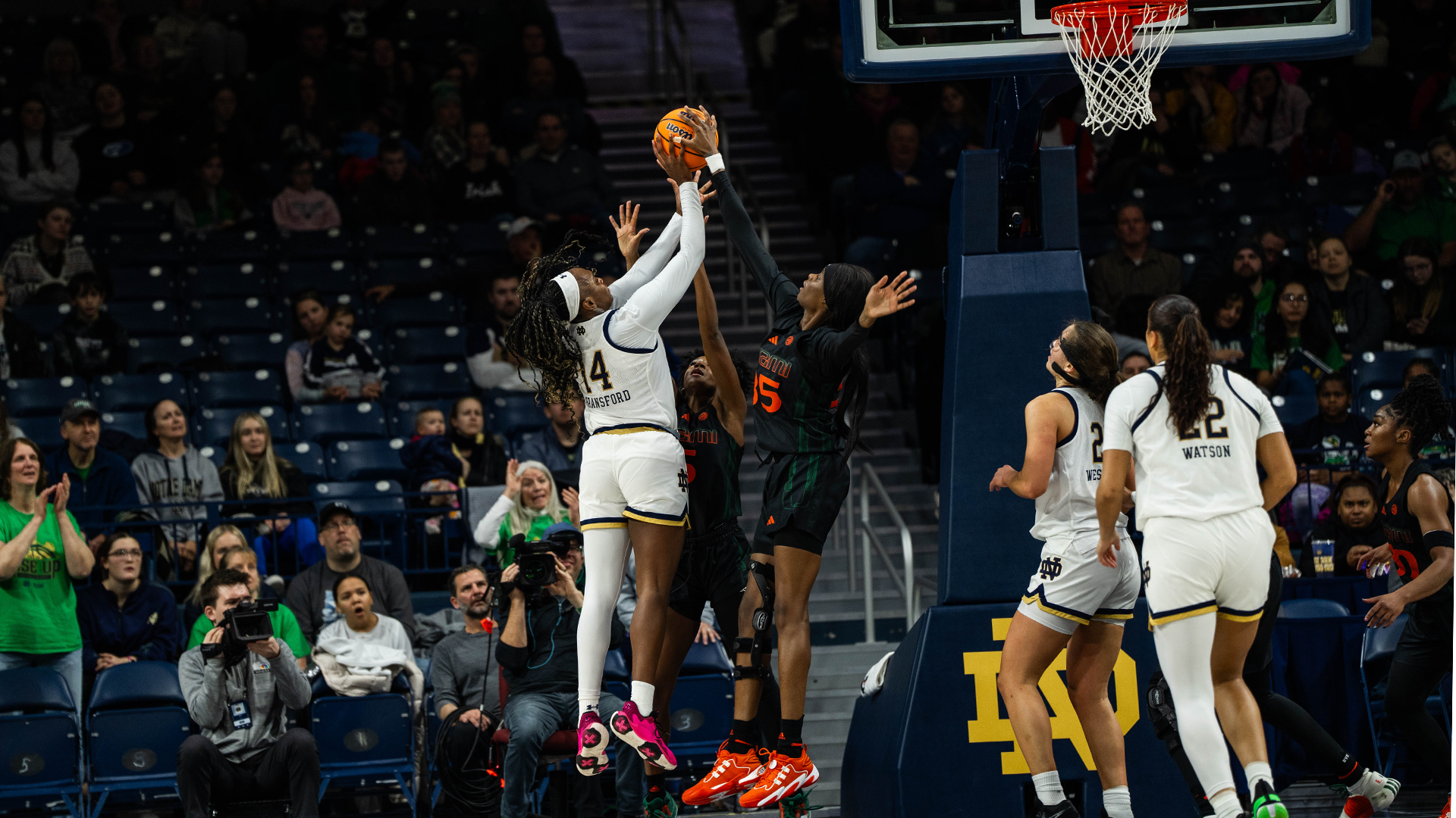 Canes Come Up Short at No. 18/19 Notre Dame