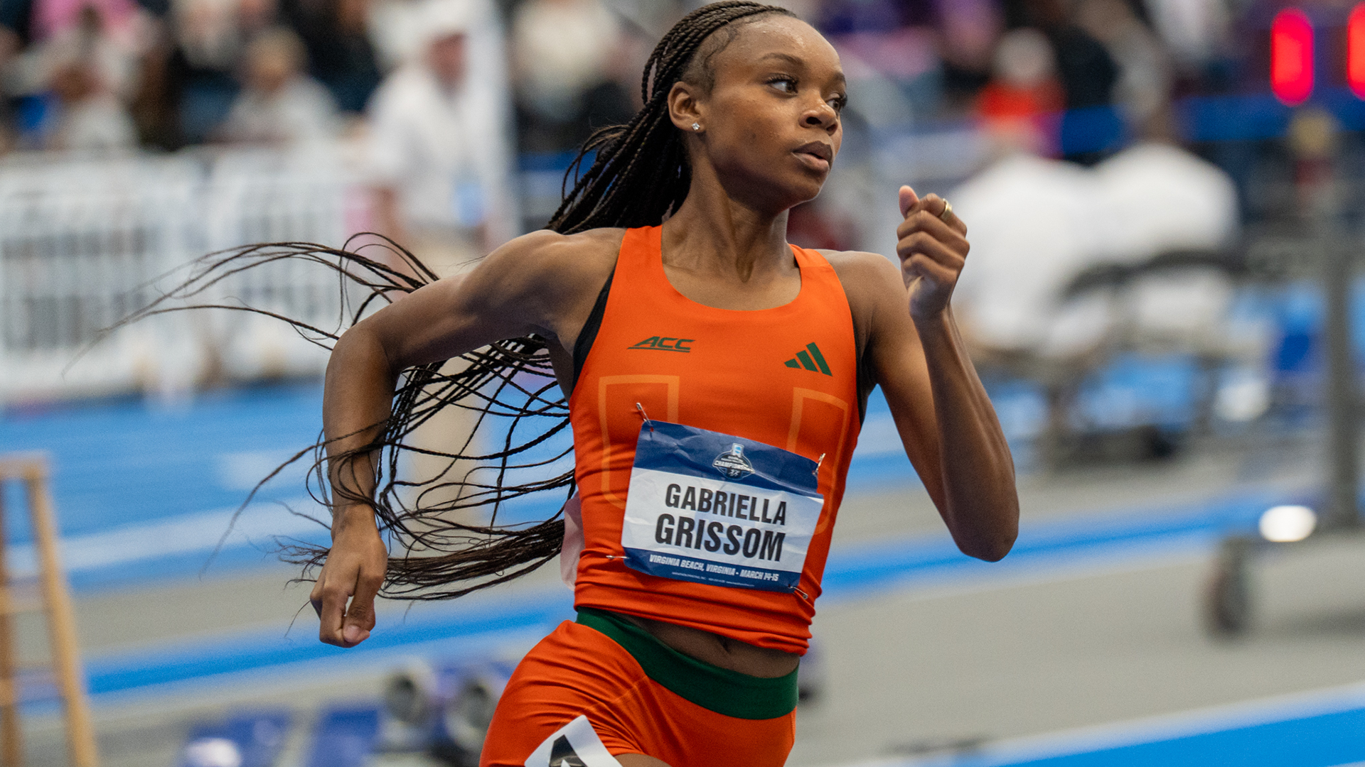 Campre in Third; Grissom Qualifies for 800m Final on First Day of NCAA Indoor Championships