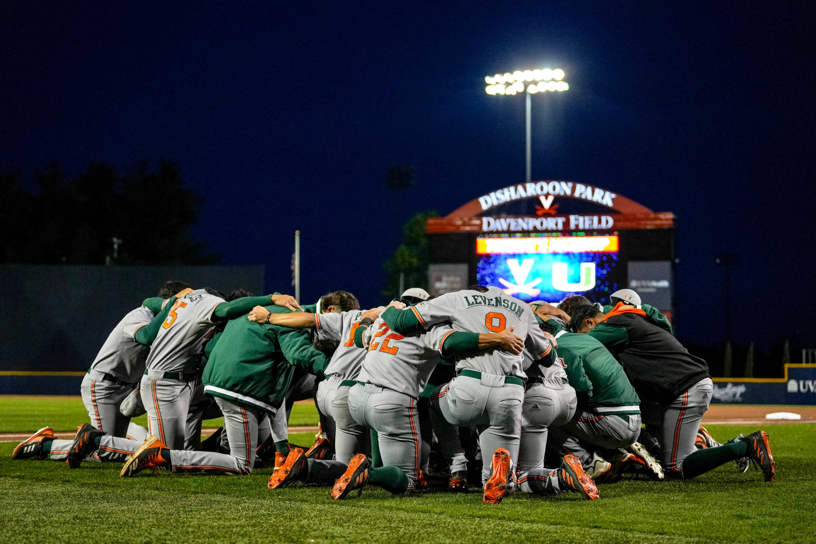 No. 20 Miami Drops Series Opener to No. 7 Virginia