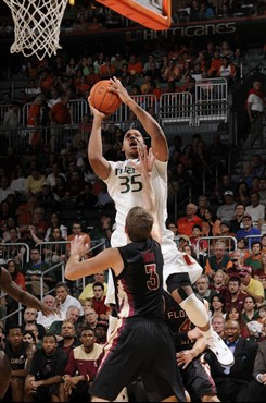 2012 Miami Hurricanes Men's Basketball vs Florida State