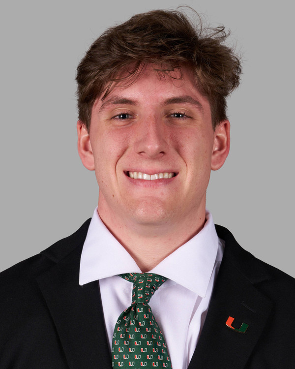 Jack McManus - Football - University of Miami Athletics